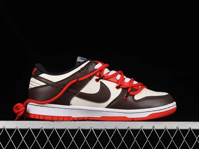 All categories Nk SB Dunk series Nk SB Dunk Low low-top sneakers Nk Dunk Low Valentine's Day LOVE customized version of deconstructed strap casual sneakers DD3363-100